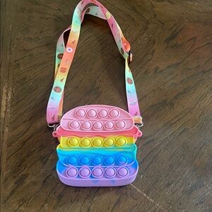 Colorful Pop It Crossbody Bag for Kids